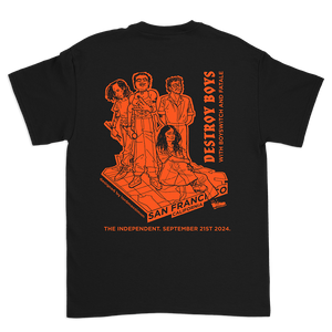 Destroy Boys SF Gig Tee