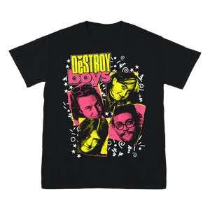 Tiger Beat Black Tour Tee – Destroy Boys Tiger Beat Black Tour Tee – Destroy Boys