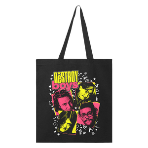 Tiger Beat Black Tote