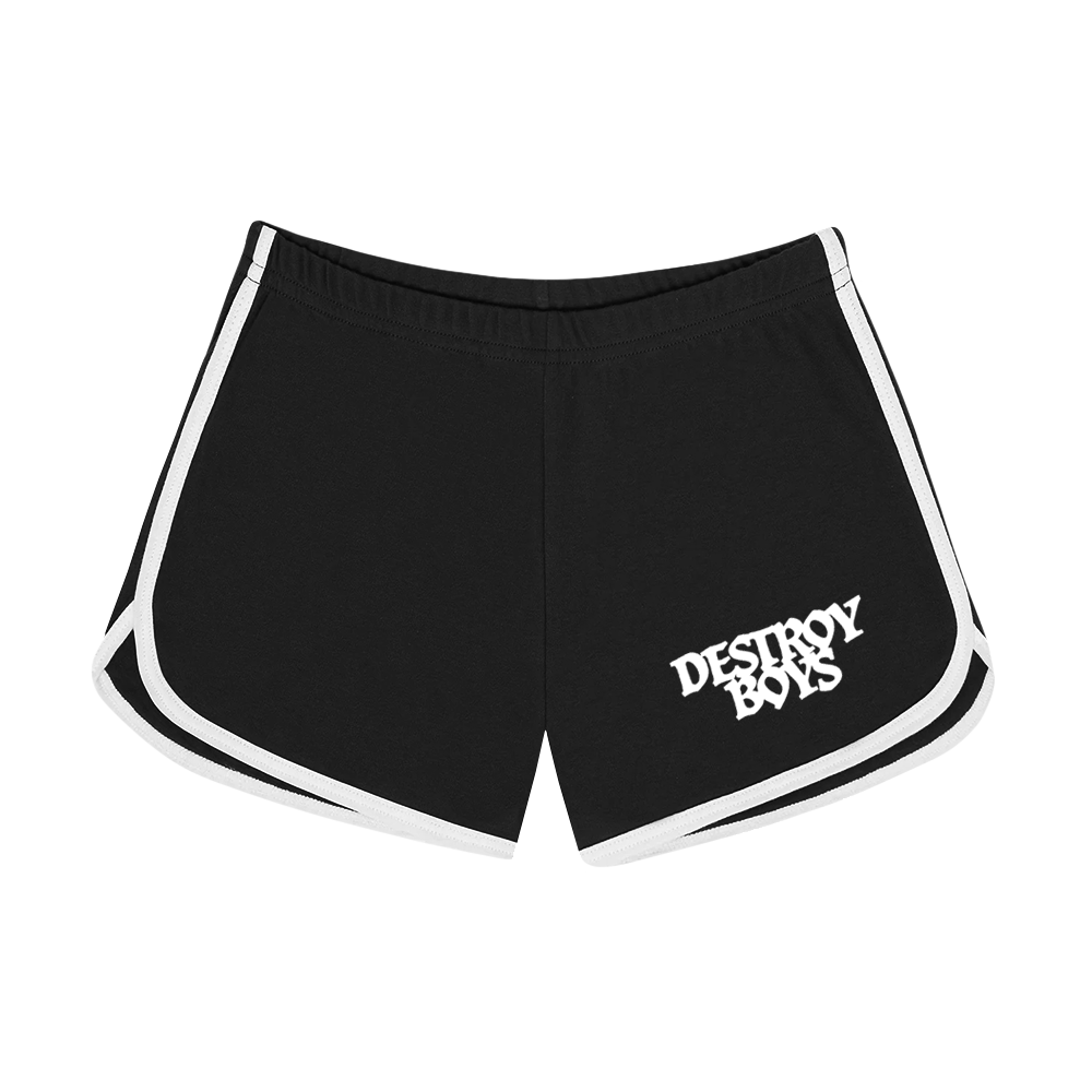 Destroy Fest black booty shorts