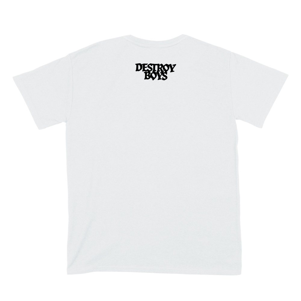 Destroy Fest white tee – Destroy Boys